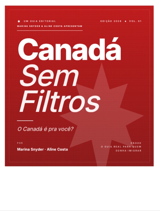 Capa do eBook Canadá Sem Filtro