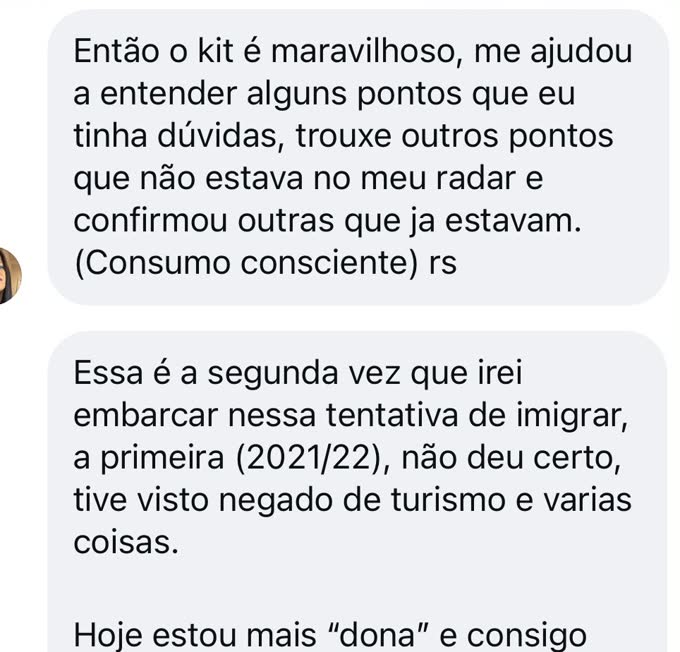 Primeira parte de mensagem real sobre entender novos pontos e reconhecer erros anteriores com o kit