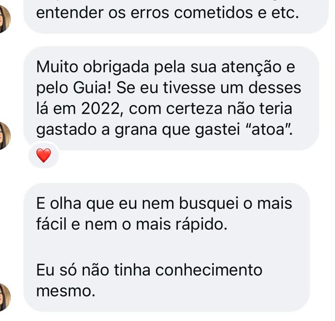 Continuação da mensagem real sobre economizar dinheiro e se preparar melhor com o kit